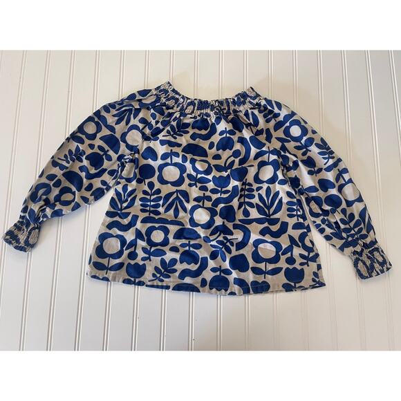 Hanna Andersson Other - Hanna Andersson Floral Tulip Tunic Top Girls 5T